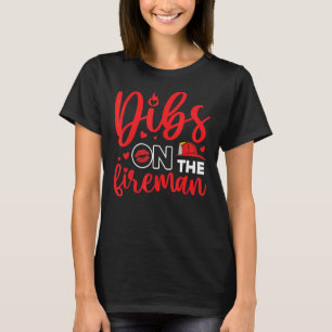 om Fireman Firefighter-frun Girlkompis Women T Shirt