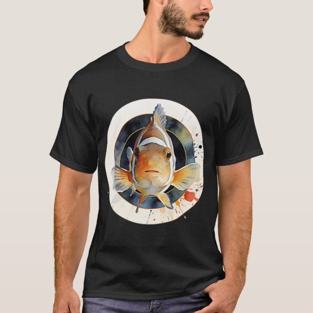 öm fisk t shirt (Framsida)