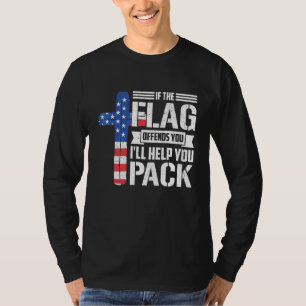 Om Flagga är fördärvlig hjälper du dig med paket 2 T Shirt