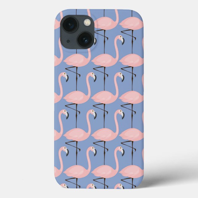 Öm Flamingo Mönster (Baksida)