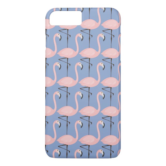 Öm Flamingo Mönster Case-Mate iPhone Skal (Baksida)