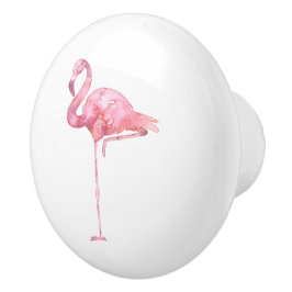 Öm Flamingo Serie Design 1 Keramisk Knapp Knopp