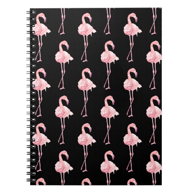 Öm Flamingo Serie Design 2 Anteckningsbok (Framsidan)