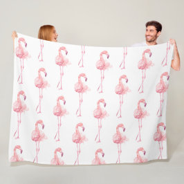 Öm Flamingo Serie Design 2 Fleecefilt