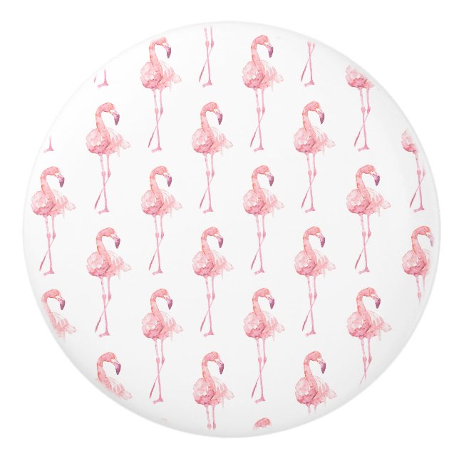 Öm Flamingo Serie Design 2  Knopp (Framsidan)