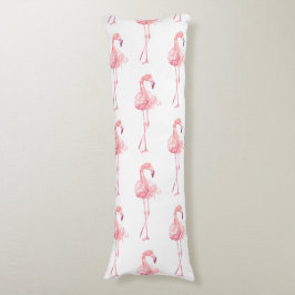 Öm Flamingo-serie Design 2 Kroppskudde