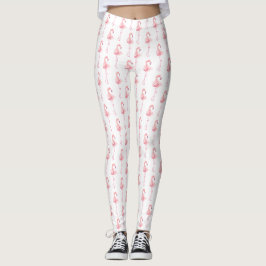 Öm Flamingo Serie Design 2 Leggings