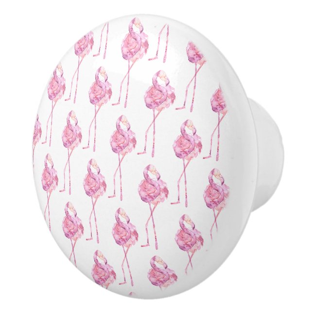 Öm Flamingo Serie Design 3 Knopp (Höger)