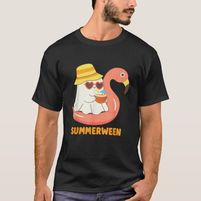 Om Flamingo T Shirt (Framsida)