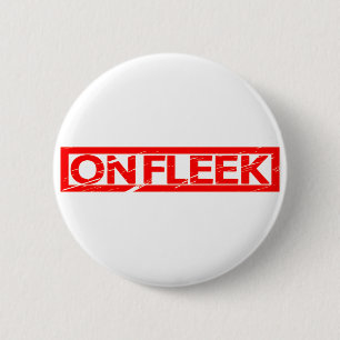 om Fleek Frimärke Knapp