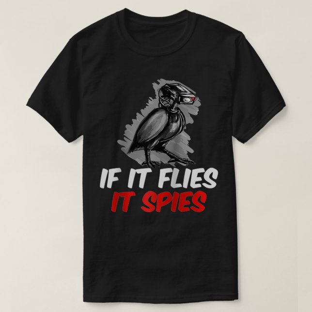 Om flygplansflottan sprider den konspirationsteori t shirt (Design framsida)