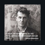 Om folk inte gör det ibland.. magnet<br><div class="desc">Ludwig Josef Johann Wittgenstein (26 april, 1889 - 29 april, 1951) var en filosof till Österrikiska ursprung som främst arbetade med logik, matematik, sinnesfilosofi och språkfilosofi. Hans inflytande har varit brett och betraktas av vissa som den viktigaste filosofin opher sedan Immanuel Kant. Före sin död vid 62 års ålder[3] hade...</div>