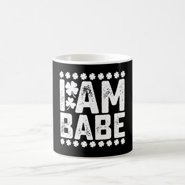 Om Förlorad Återvänd Till Babe Jag Är Babe Par Mat Kaffemugg (Center)