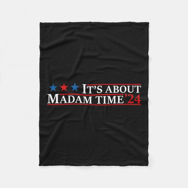 Om fru Time Harris 2024, Kamala Chilless Cat Fleecefilt (Framsidan)