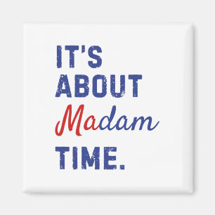 Om fru Time Kamala Harris 2024 President Elec Magnet
