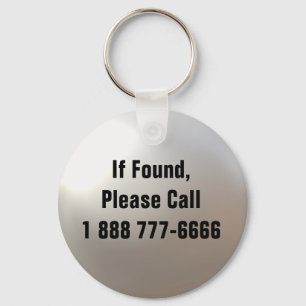 Om funnen, appell…, Keychain Nyckelring