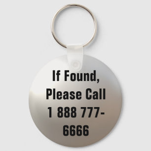 Om funnen, appell…, Keychain Nyckelring