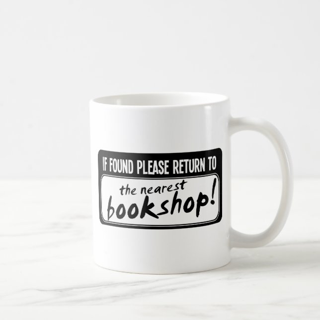 Om funnit, behaga retur till den mest nearest kaffemugg (Höger)
