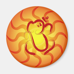 OM Ganesha - magnet