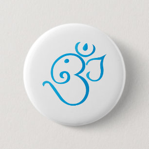 Om-ganpati-turqoise Knapp
