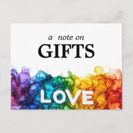 🌈 om GIFTS HBT-Q som är målat med Kärlek Tilläggskort