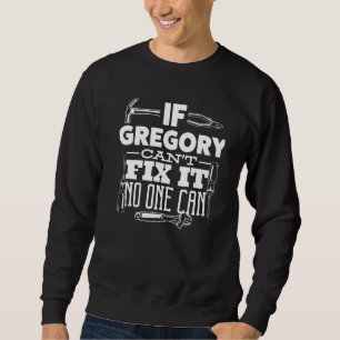 Om Gregory inte kan åtgärda det kan ingen Handyman Lång Ärmad Tröja