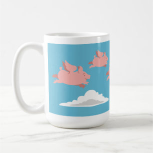 'Om grisar kunde fly Kaffemugg