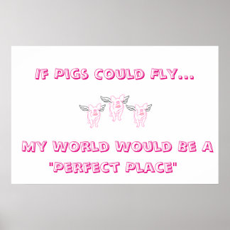 Om Grisar kunde Poster