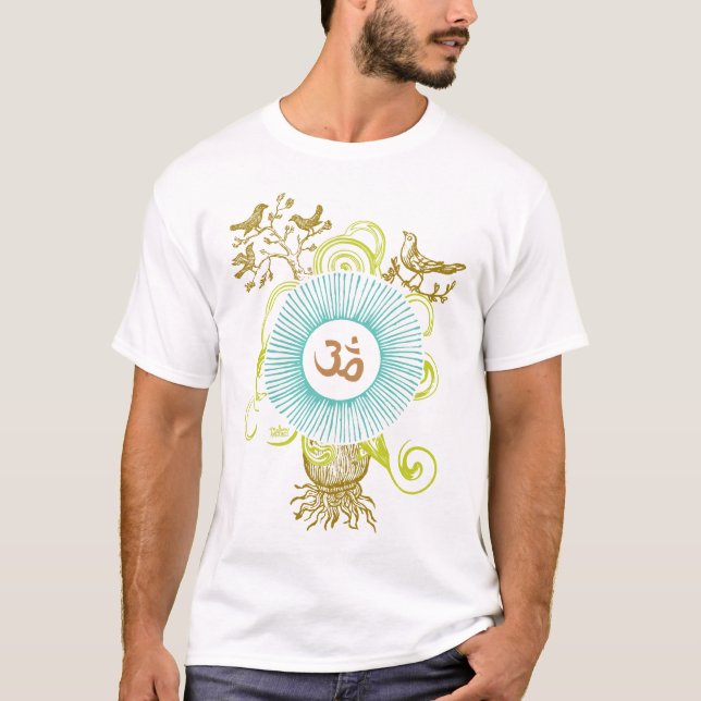 om (gröntar) t-shirt (Framsida)
