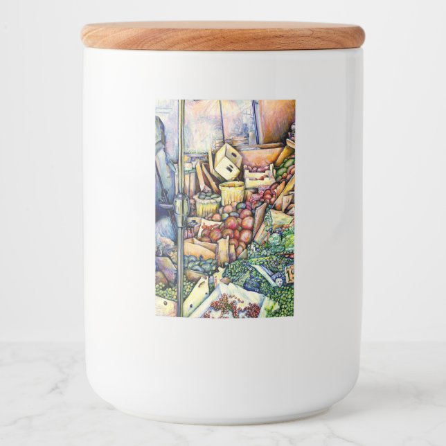 Om Gud hade gjort det bättre hade hon hållit kvar Mat Etikett (Framsida)