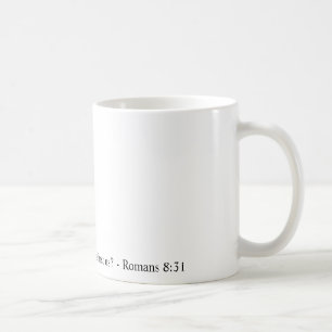 Om guden är för oss, som kan någonsin vara mot kaffemugg