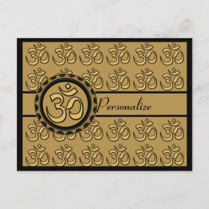 Om Guld vykort personalize