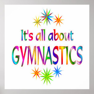 Om Gymnastik Poster