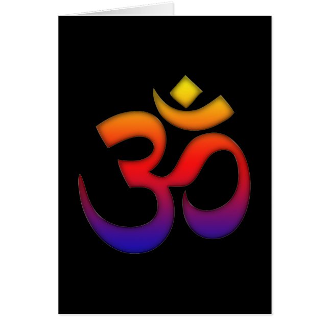 om hälsningskort (Framsidan)