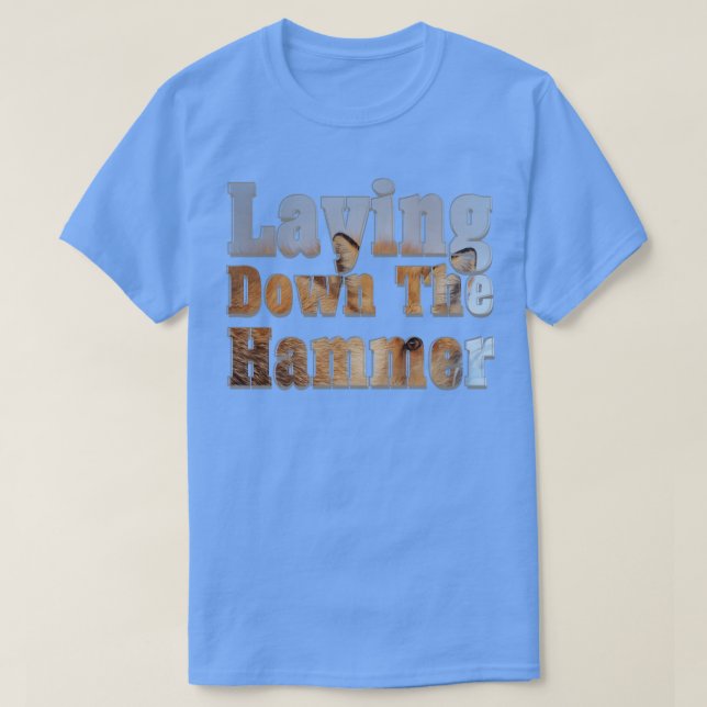 om hammaren t shirt (Design framsida)