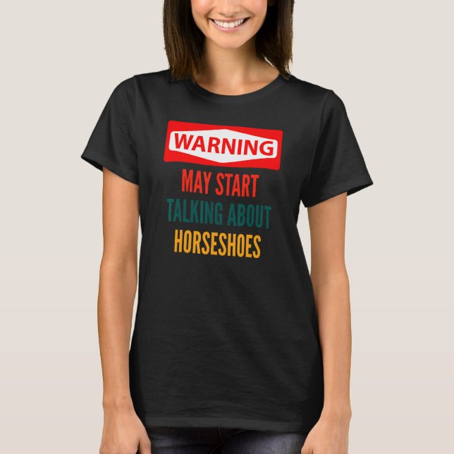 Om hästseshos t shirt (Framsida)