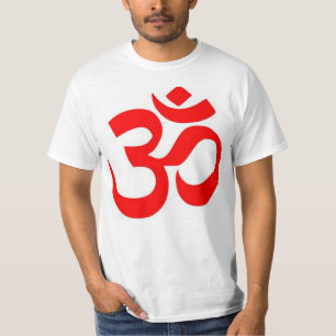 Om hinduiskt och buddistiskt symbol (för ॐ) - t shirt