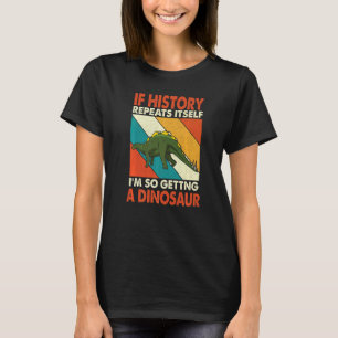 Om historien upprepar sig själv när den hämtar en t shirt