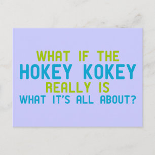 Om Hokey Kokey-Verkligen är vad det handlar om Vykort