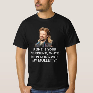 OM HON ÄR DIN FRIEND, Mullet V2 T Shirt