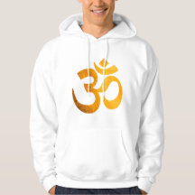 Om hookar, Sweatshirt med Om Hindu Symbol