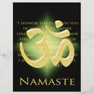 Om i Black & Guld - Namaste Reklamblad