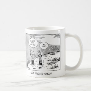 Om illegal invandrare röstar republikanen kaffemugg