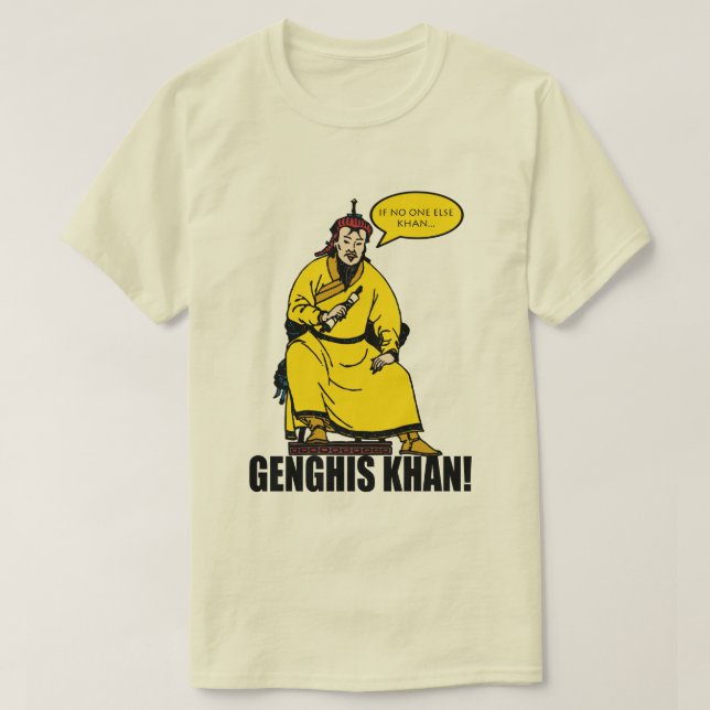 Om ingen annan Khan Tee Shirt (Design framsida)