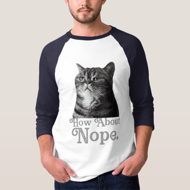 om ingen sarkastisk t shirt (Framsida)