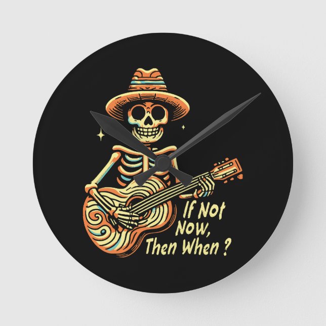 Om inte nu, när rund klocka (Framsida)