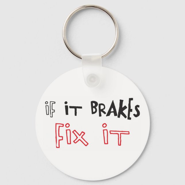 OM IT-BROKAR KORTAR IT-NYCKELRINGEN NYCKELRING (Framsida)