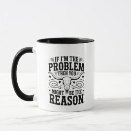 Om Jag Är Problemet Mugg