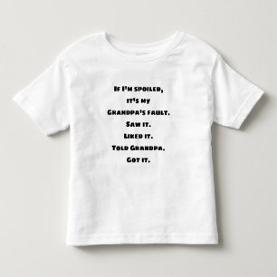 Om jag blir förstörd, farfars fel t-shirt
