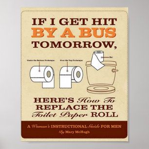 Om jag blir Slå vid Buss i morgon... Poster